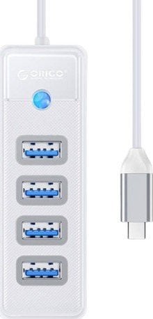 HUB USB Orico Orico 4x USB-A 3.1 Gen1 (PW4U-C3-015-WH-EP)