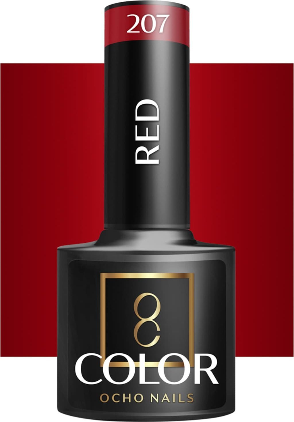 Activeshop OCHO NAILS Lakier hybrydowy red 207 -5 g