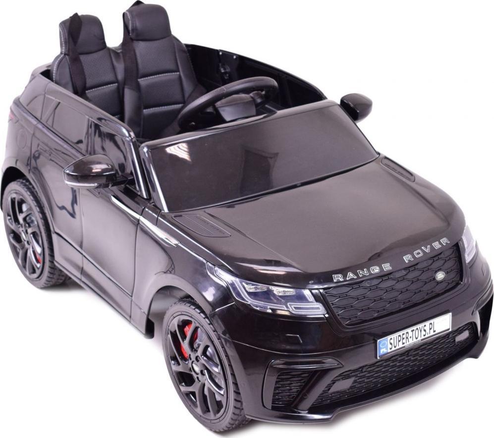 Super-Toys AUTO NA AKUMULATOR LAND ROVER VELAR, MIĘKKIE SIEDZENIE, MIĘKKIE KOŁA/QY2088
