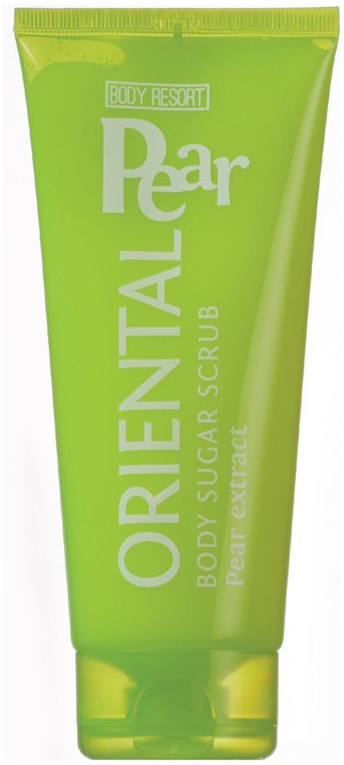 Body Resort Lime cukrowy peeling do ciała z ekstraktem z gruszki 250g