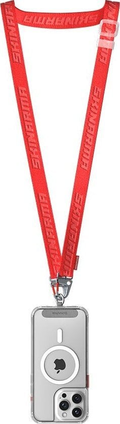 Skinarma Scout uniwersalna smycz do telefonu czerwony/red