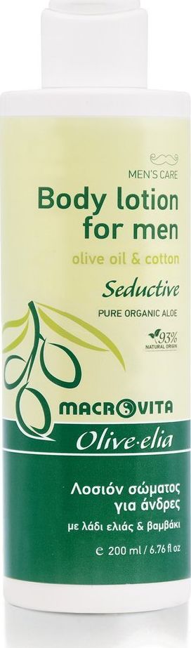 Macrovita MACROVITA OLIVE-ELIA FOR MEN SEDUCTIVE nawilżające mleczko do ciała z bio-składnikami 200ml