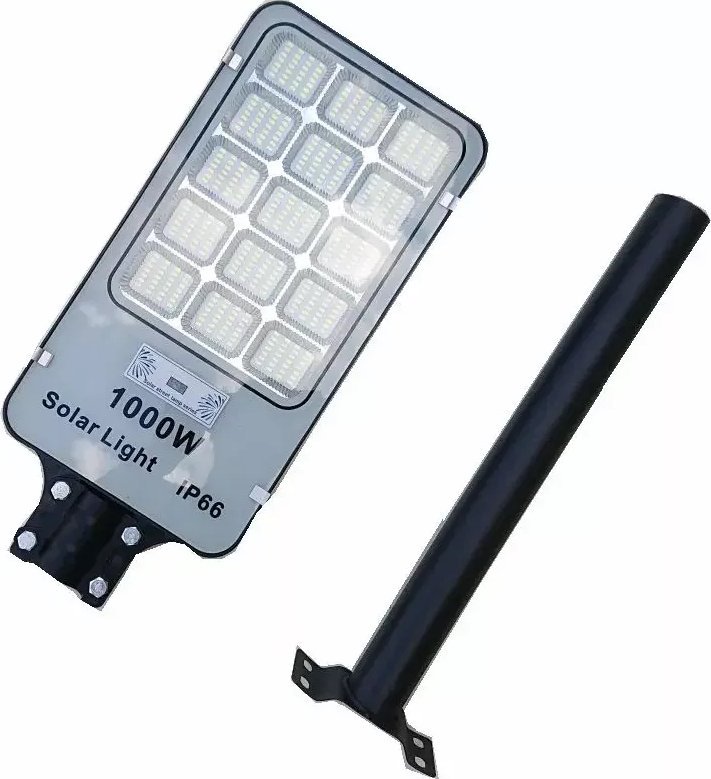Tech-Led Latarnia lampa solarna 420 LED 1000W czujnik ruchu, pilot i mocowanie Latarnia lampa solarna 420 LED 1000W czujnik ruchu, pilot i mocowanie