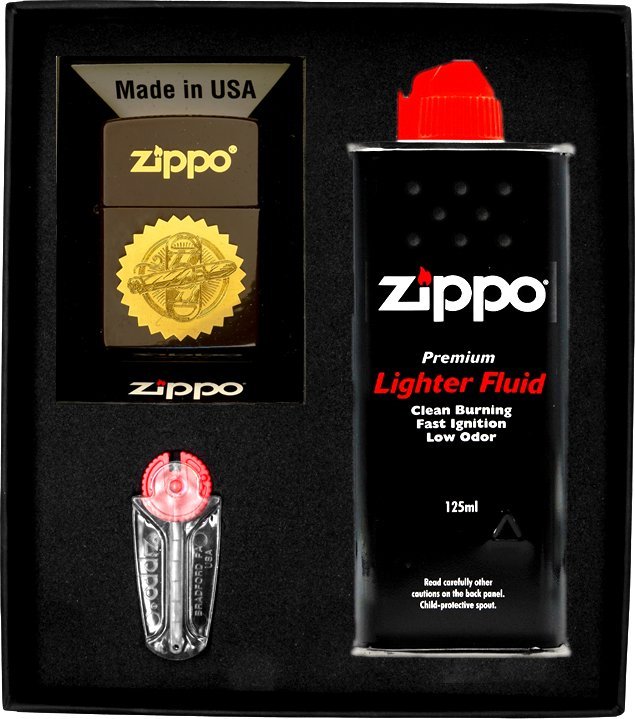 Zestaw ZIPPO Zapalniczka CIGAR AND CUTER Prezentowy No1