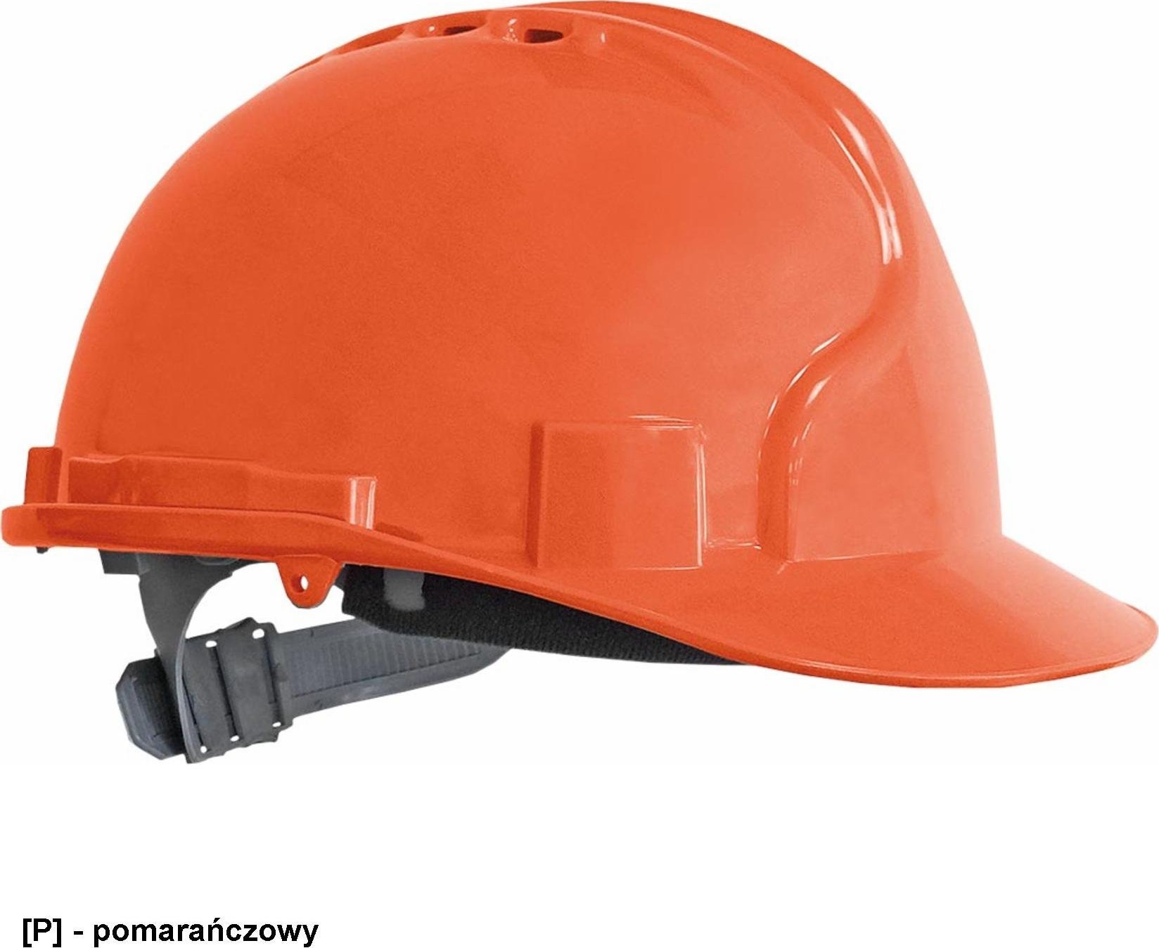 R.E.I.S. KAS - hełm, kask ochronny - pomarańczowy. 53-62