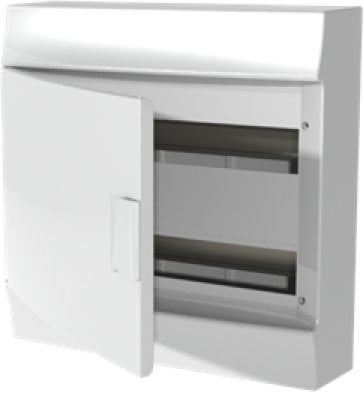 Rozdzielnica modułowa natynkowa Mistral41W 4x12 48M IP41 63A II klasa drzwi pełne N+PE śrubowe 41P18X21A 1SLM004102A3108