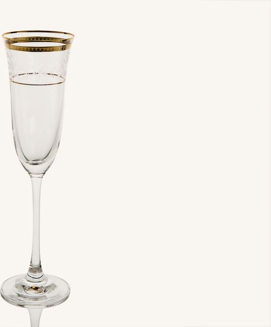 Combi dla Witeks Kieliszek do szampana 160ml (6szt.)Dolce Vita Gold