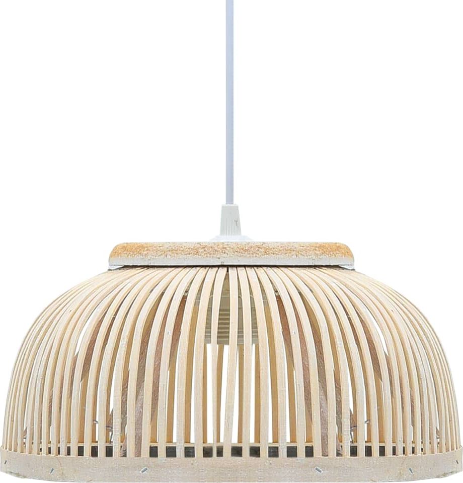 Lampa wisząca Lumes Biała skandynawska lampa wisząca - EX220-Breva