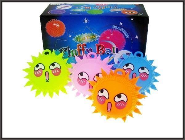 Hipo Słoneczko miękkie gniotek 17cm ze światłem 4 kolory M1341 cena za 1 szt