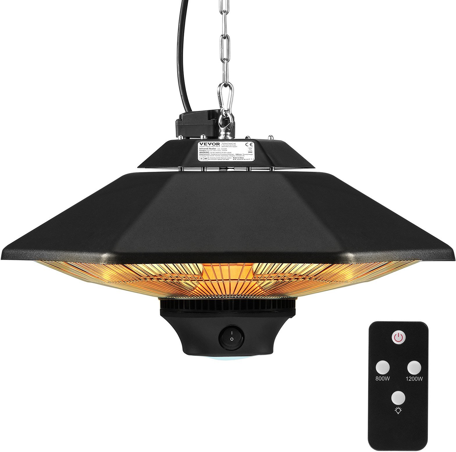 Grzejnik Elektryczny Wiszący 2000 W