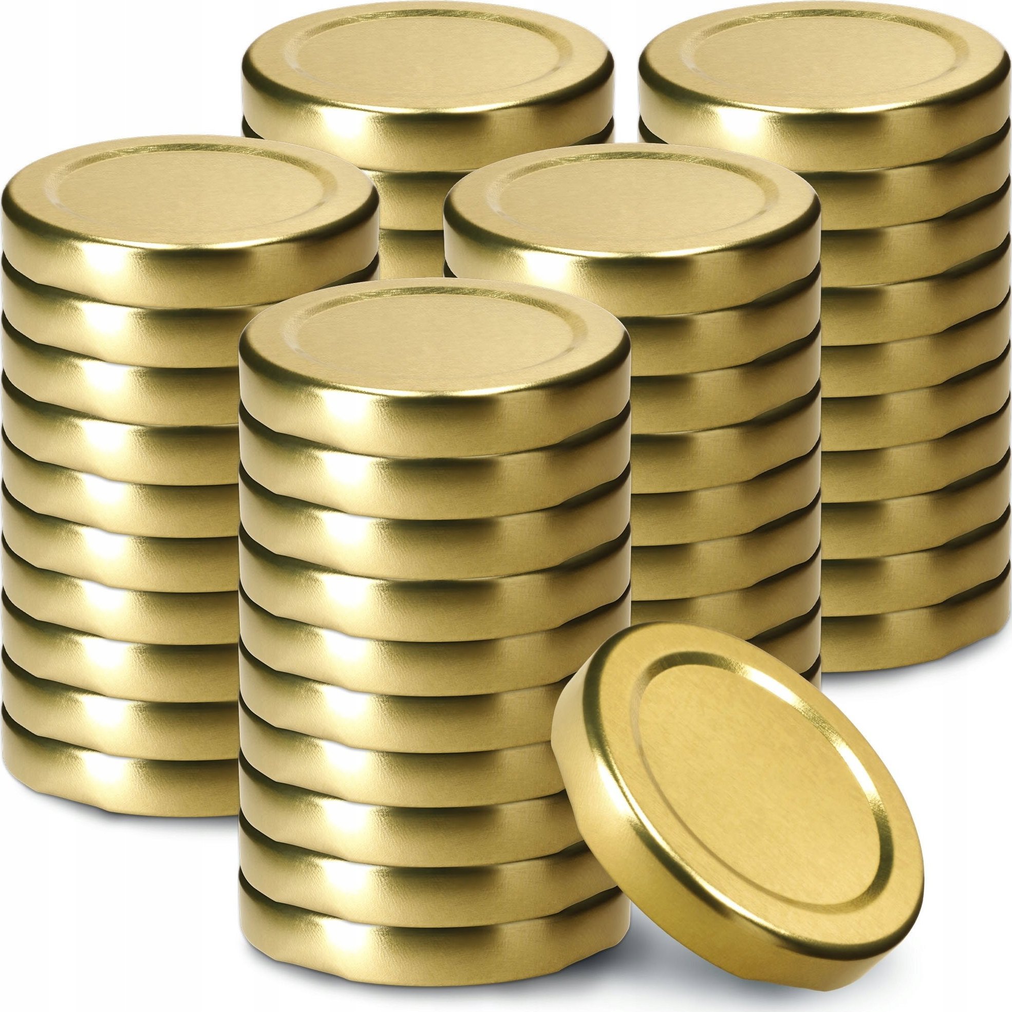 Kadax Zakrętki Do Słoików Butelek Wieczka 50 szt fi 53