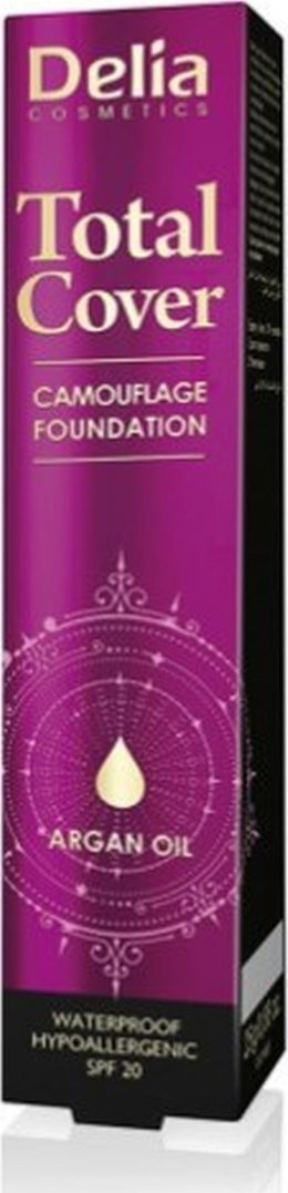 Delia Total Cover Hipoalergiczny podkład kryjący SPF20 25g (58)