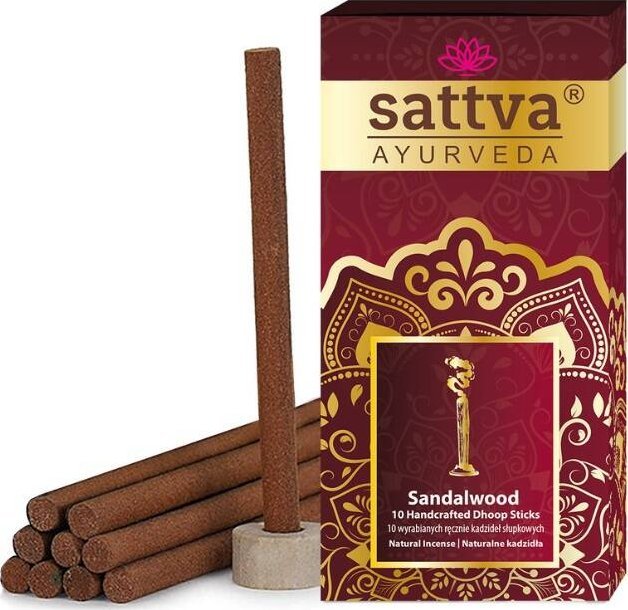 Sattva Sattva Incense Sticks kadzidła słupkowe Sandalwood 10szt