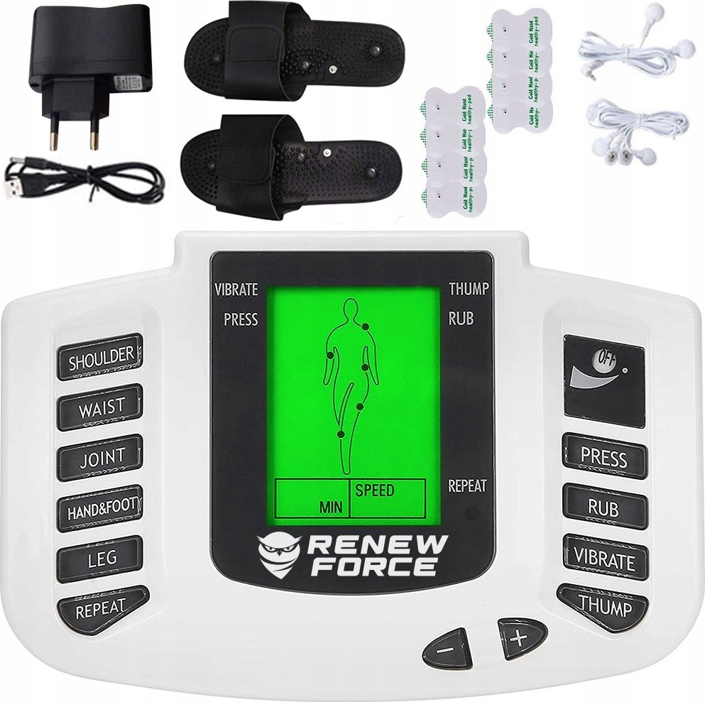 ELEKTROSTYMULATOR TENS EMS ZESTAW CN309 BASIC