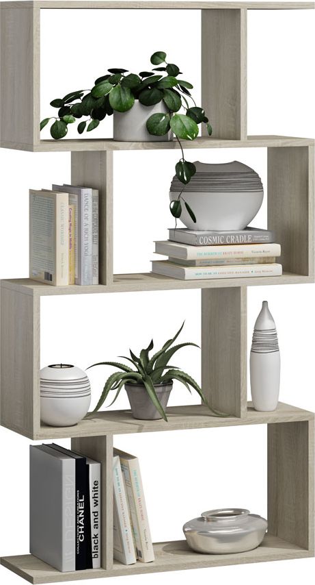 Elior Regał otwarty z półkami dąb sonoma - Aristo 3X