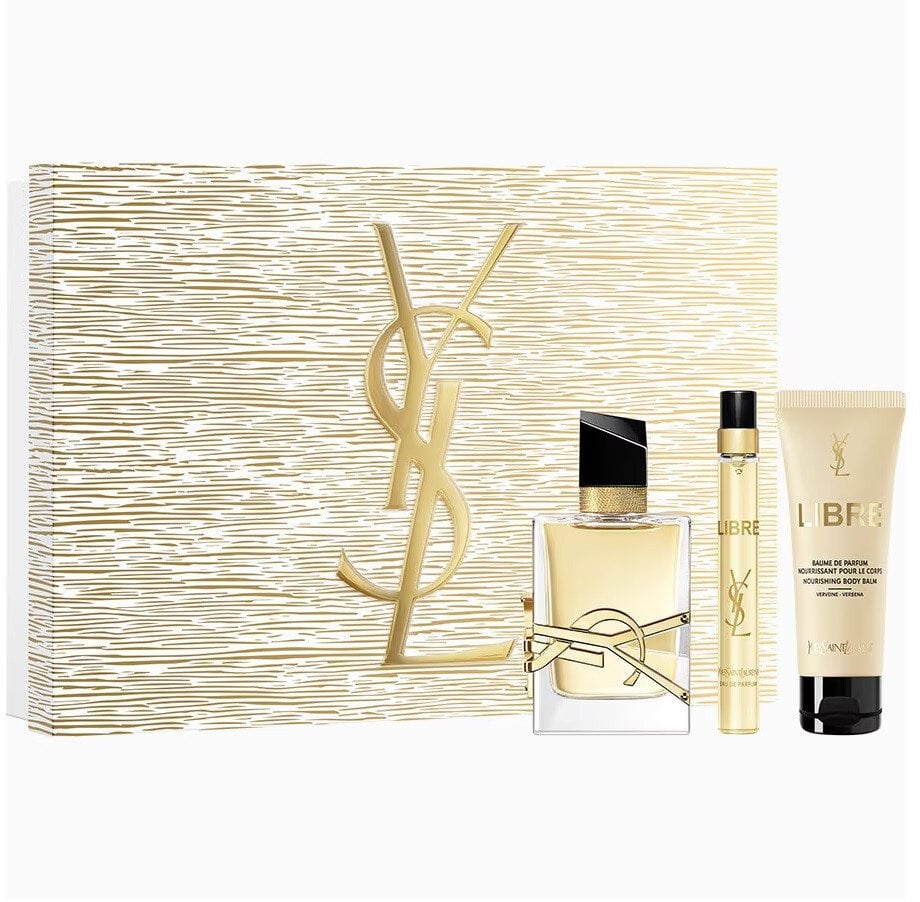 Yves Saint Laurent Libre Pour Femme zestaw woda perfumowana spray 50ml + woda perfumowana spray 10ml + balsam do ciała 50ml