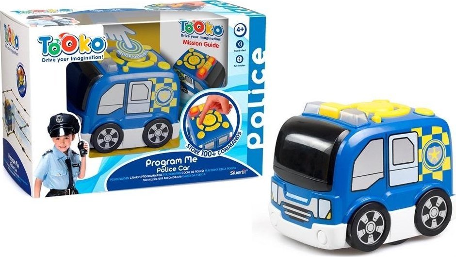 Samochodzik Press n' Go Police Car