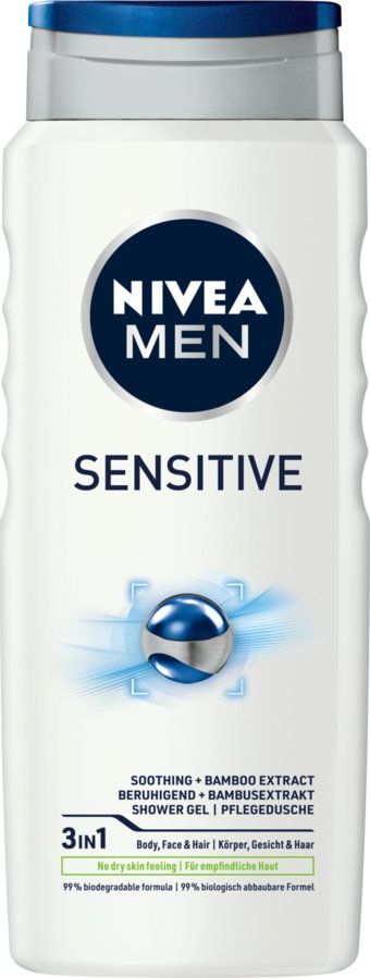 Nivea Żel pod prysznic Sensitive 500ml
