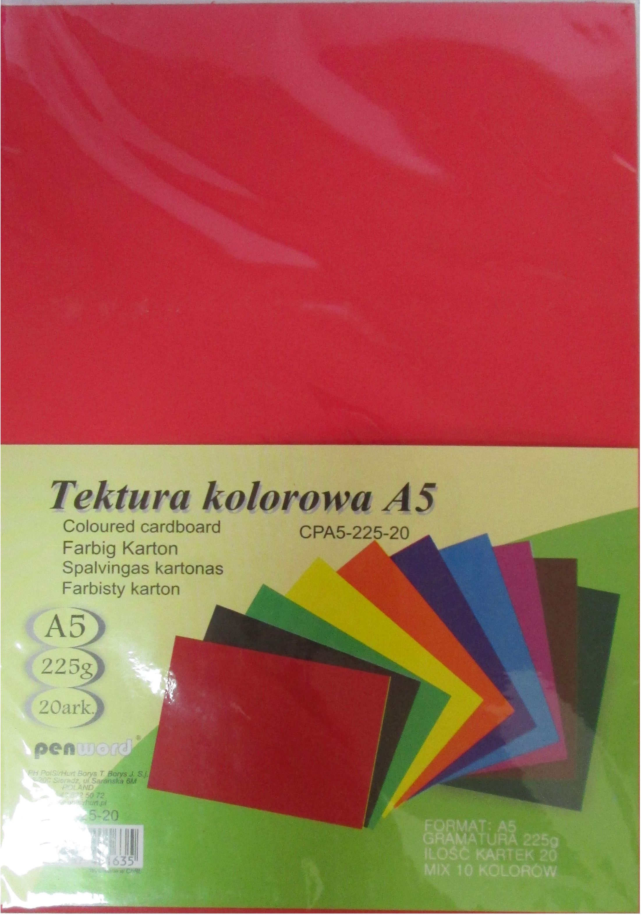 Penword Blok techniczny A5 20k mix kolorów