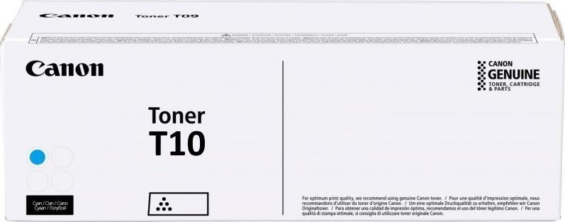 Toner Canon T10 kaseta z tonerem 1 szt. Oryginalny Cyjan