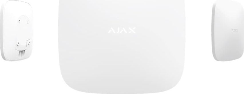 Ajax Centrala Hub Plus 2xSIM, 3G/2G, Ethernet biały