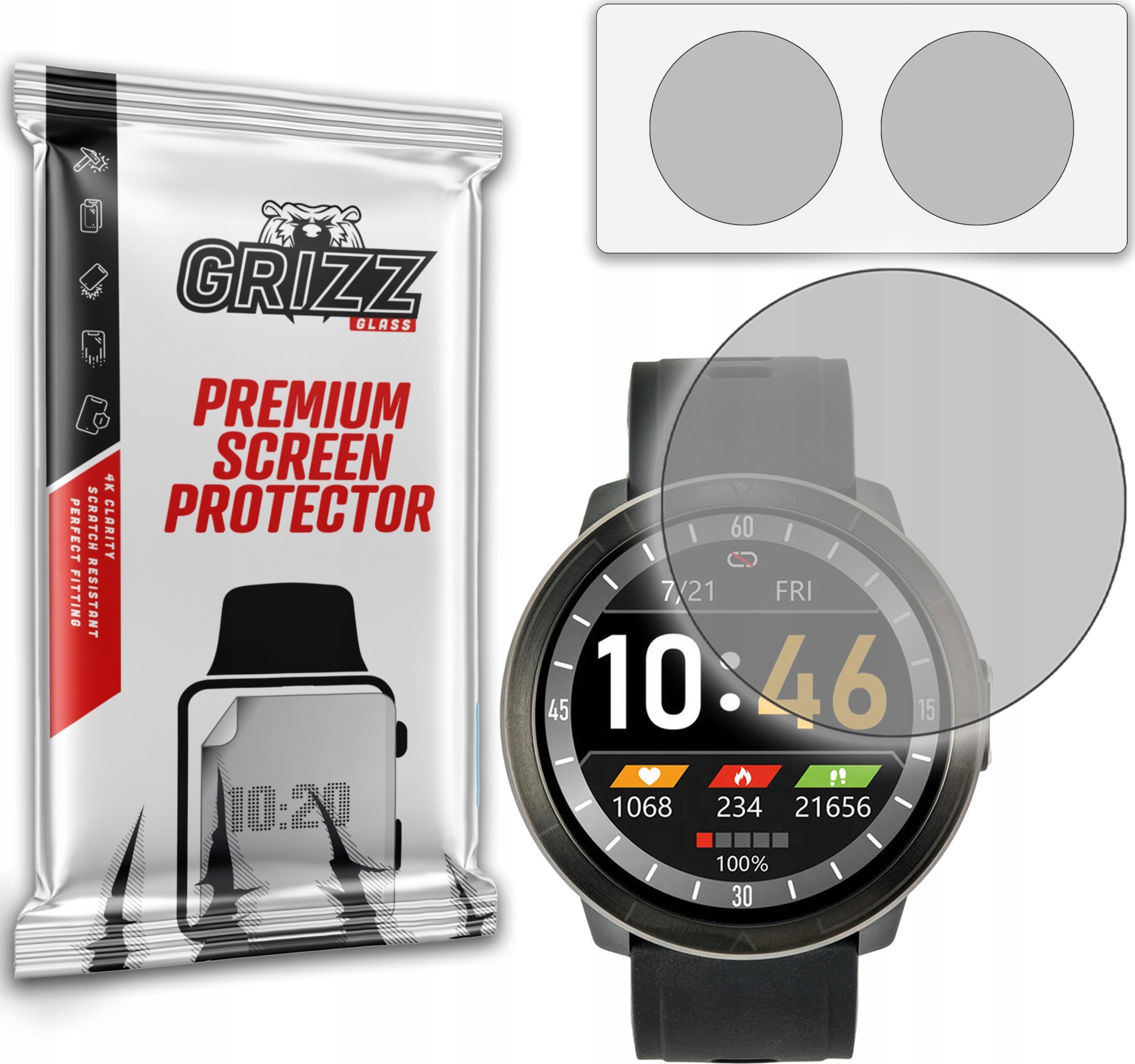 GrizzGlass Folia matowa GrizzGlass PaperScreen Watchmark WM18