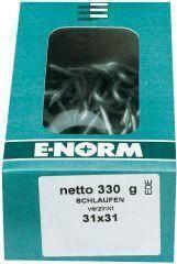 E-NORM Gwozdzie skoble, ocynk. 2,5 x 25 po 300 gr E-NORM
