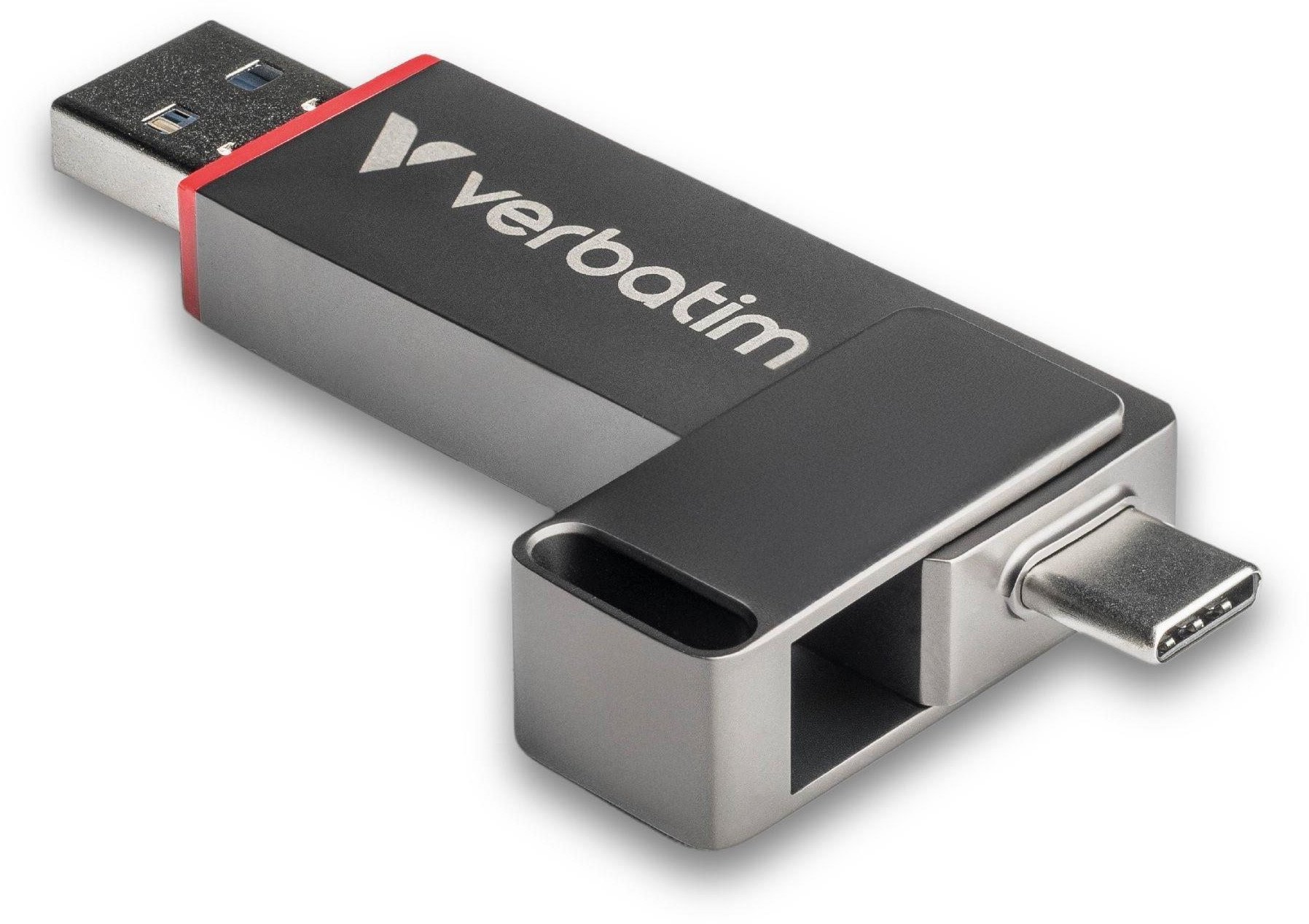 Pendrive Verbatim Dual QuickStick 1TB USB-C/USB-A USB 3.2 Gen 1