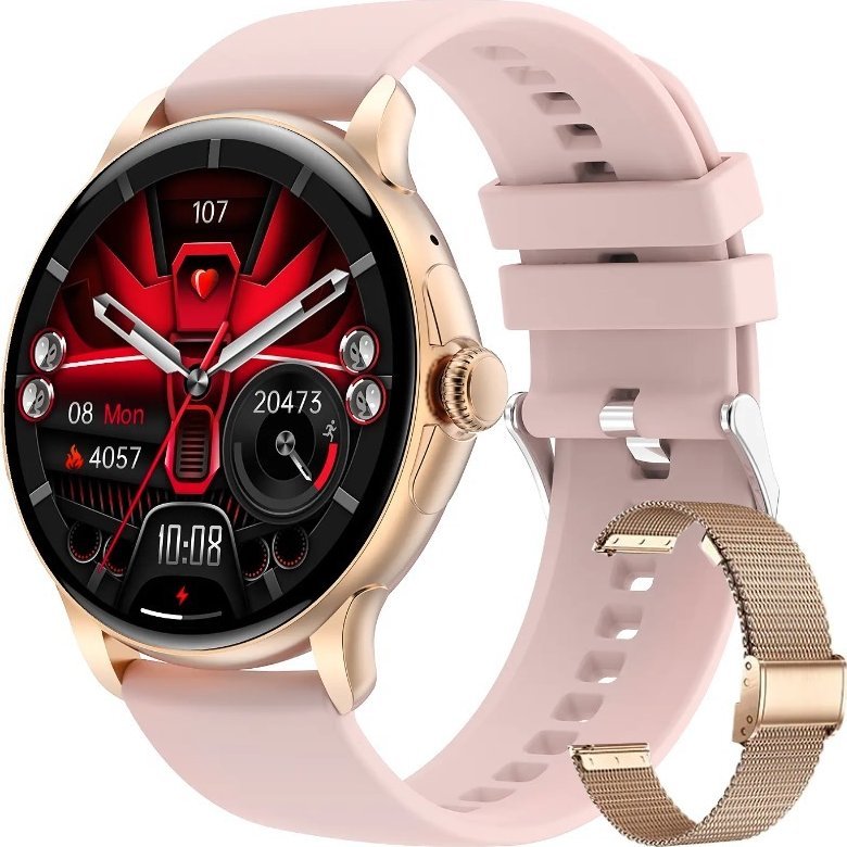 Smartwatch Rubicon RNCF35 Różowy