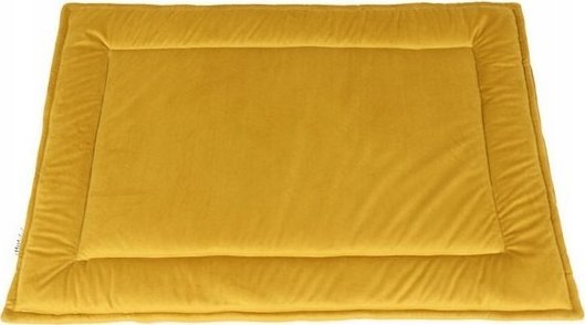 Mimikoko MIMIKO Pets Mata Velvet 100x70cm musztarda