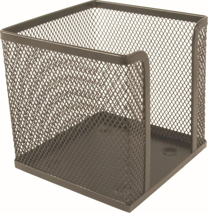 Tetis Pojemnik do karteczek TOMA czarny Tetis