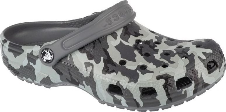 Crocs Crocs Classic Spray Camo Kids Clog 207594-097 Czarne 28/29