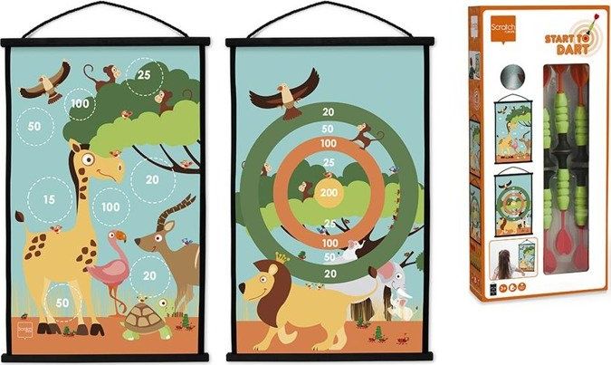 Scratch Scratch, START TO DART - rzutki Safari