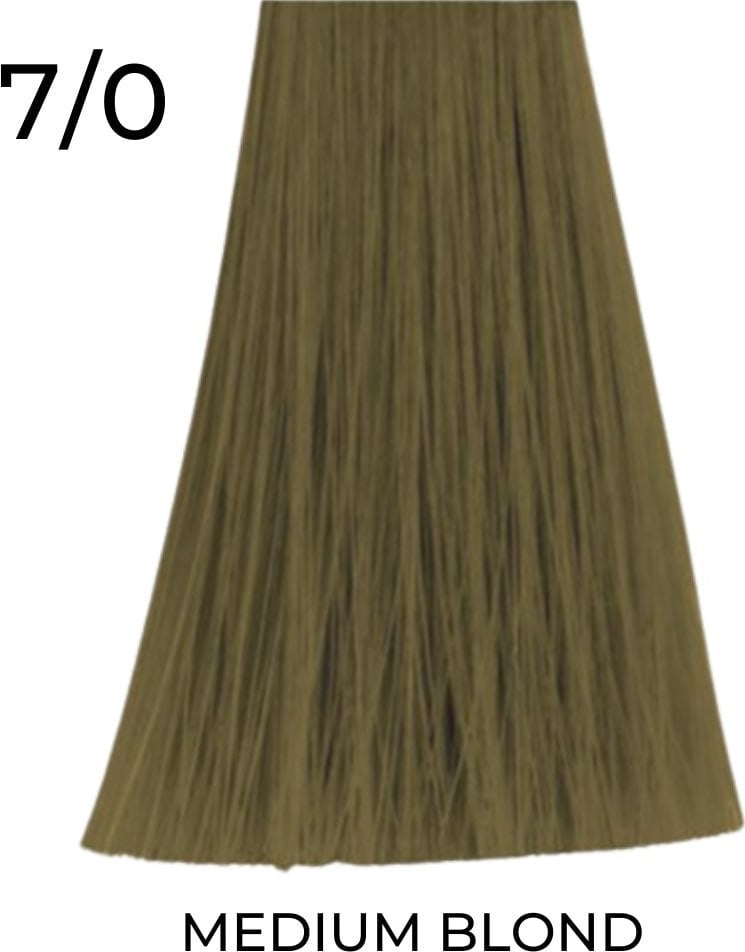 Dermacol, Professional Hair Color, Permanent Hair Dye, 7/0 Medium Blonde, 60 ml For Women