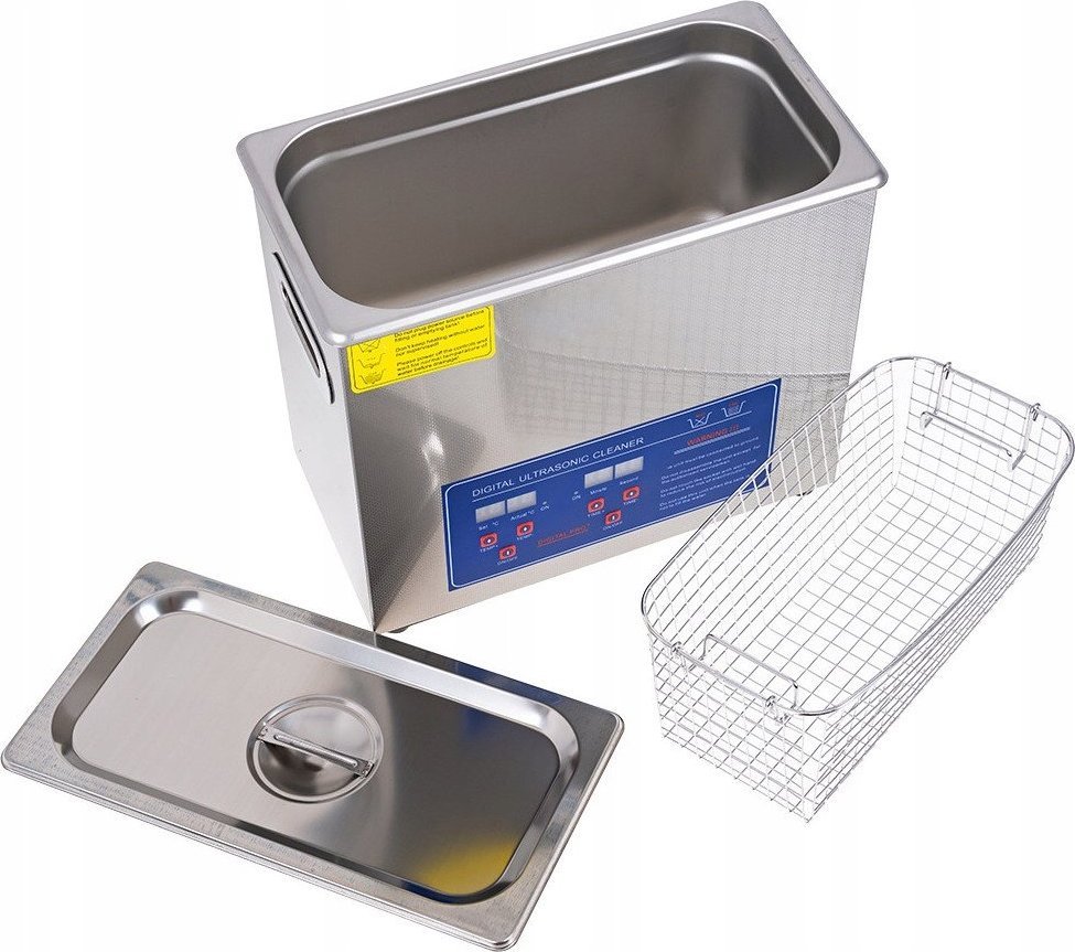 Wanna Techrebal DUŻA MYJKA WANNA ULTRADŹWIĘKOWA DO SERWISU 580W 6L