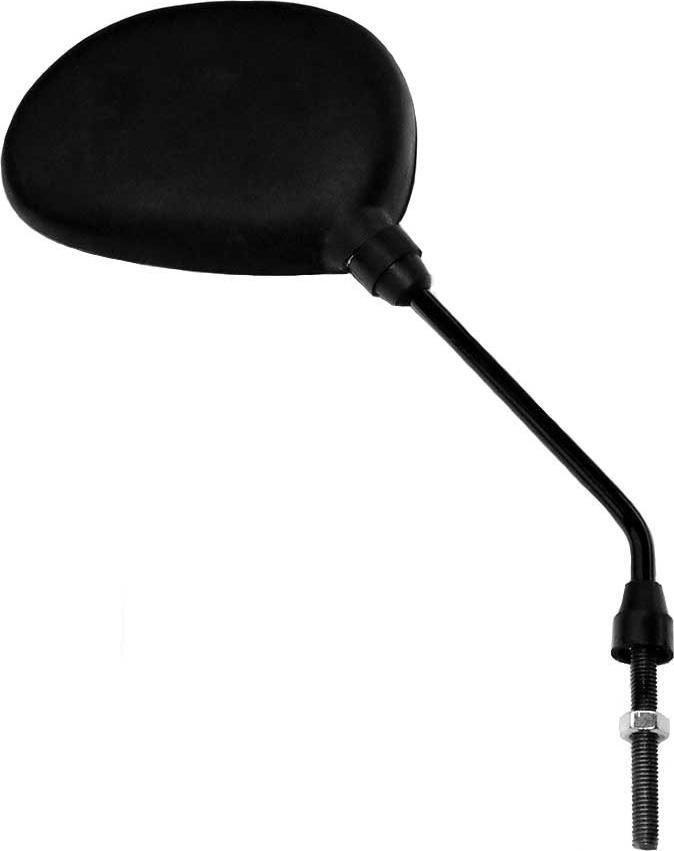 Z.P.H. Moto-Mer Lusterko owalne czarne (M8 długi gwint) Skuter Peugot