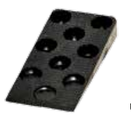 Modeco Kliny do glazury 16 x 45 x 95mm plastikowe 50szt. (MN-37-122)