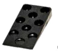 Modeco Kliny do glazury 16 x 45 x 95mm plastikowe 50szt. (MN-37-122)