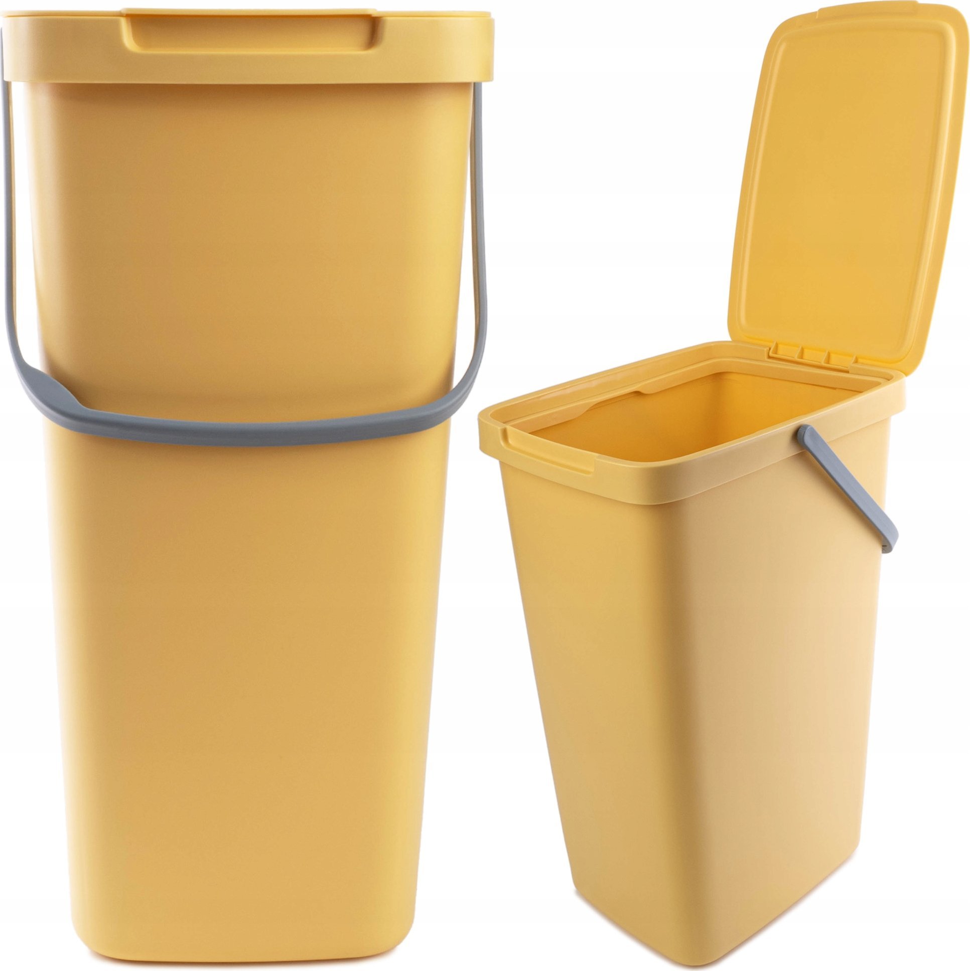 Kosz na śmieci Kadax KADAX Kosz Na Śmieci Pojemnik Na Odpady 20L Kubeł Do Segregacji Z Uchwytem