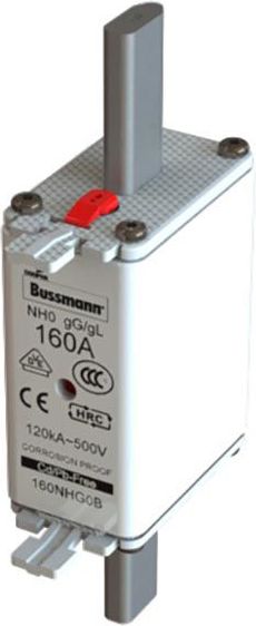 Eaton Wkładka bezpiecznikowa NH0 podwójny wskaźnik 100A 500V GL/GG (100NHG0B)