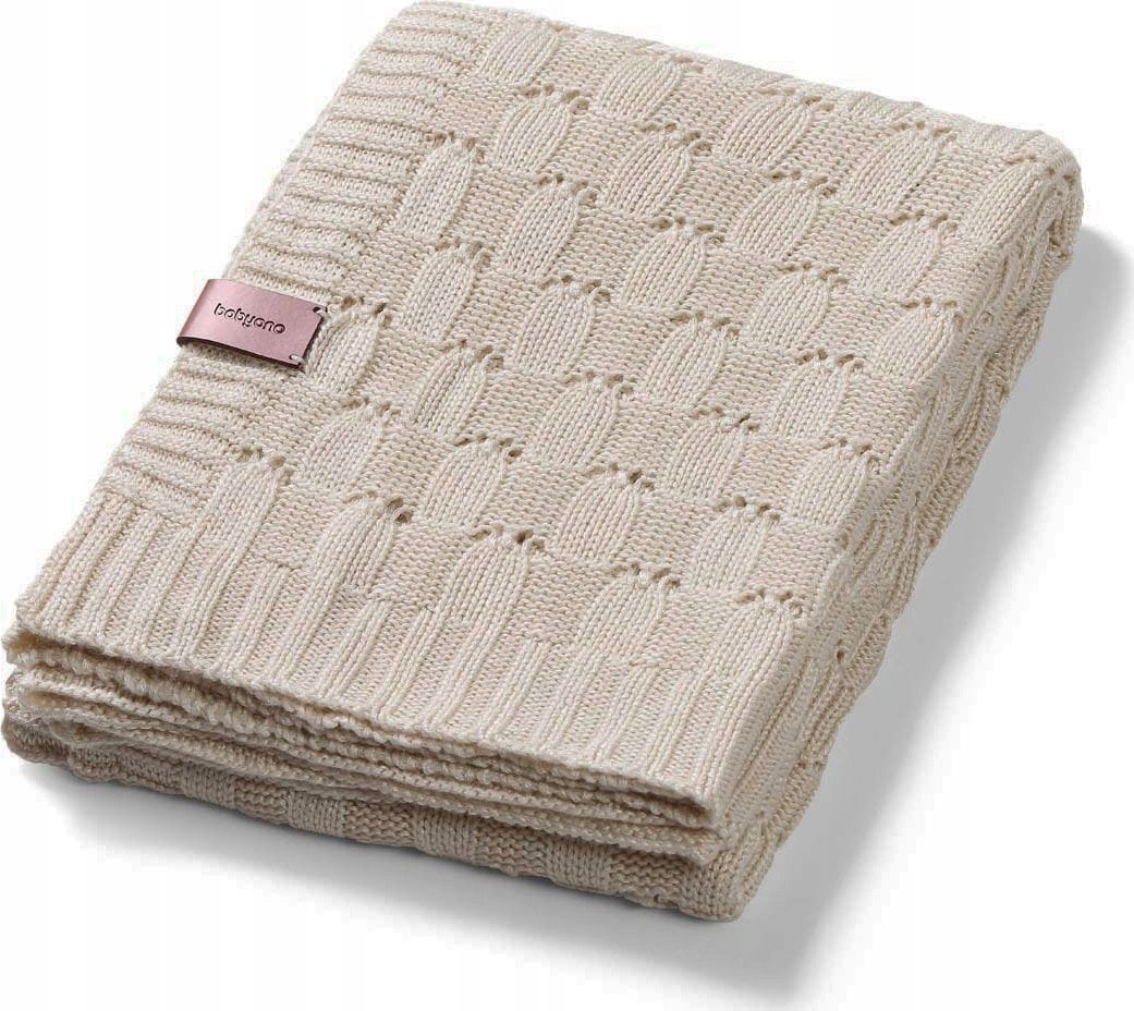 BabyOno 1479/03 KOC DZIANINOWY BAMBUSOWY BEŻOWY