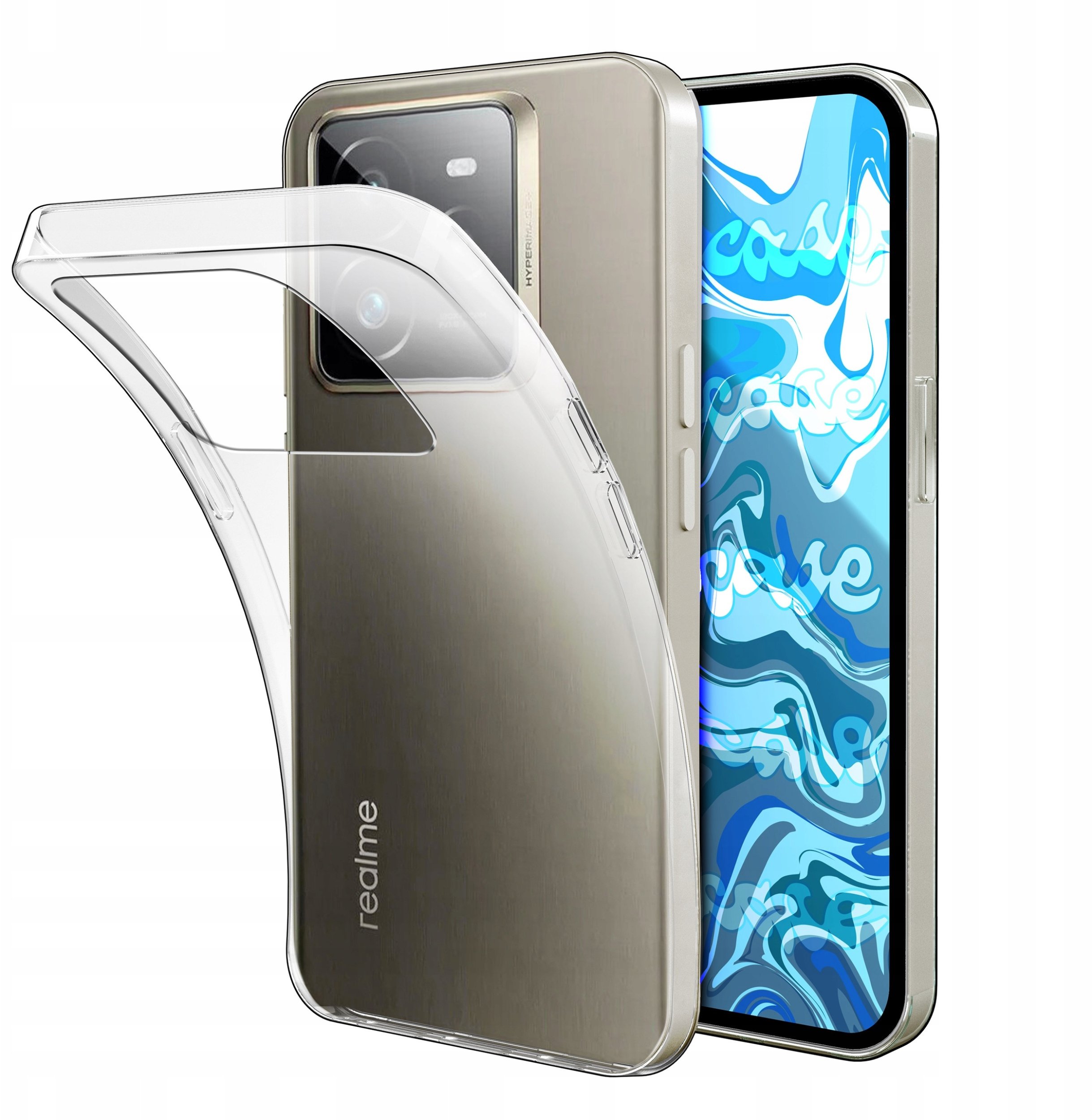 Etui Do Realme GT 7 PRO (Przezroczyste, Silikonowe, Obudowa)