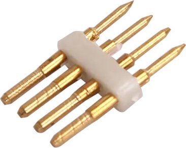 Aigostar 4-pinowe złącze do wysokonapięciowej taśmy LED RGB 4-pinowe złącze do wysokonapięciowej taśmy LED RGB