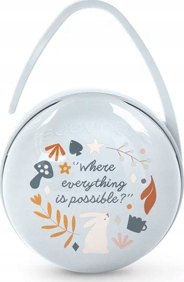 SUAVINEX - 308736-PODWÓJNE ETUI NA SMOCZKI/NIEBIESKIE/WONDERLAND