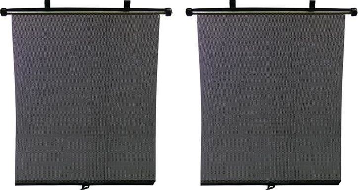 Roleta przeciwsłoneczna boczna czarna 2x45cm uniwersalny