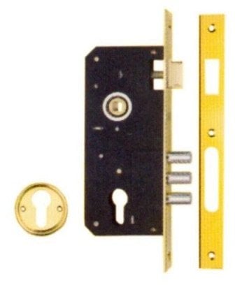 MORTISE LOCK KALE 2000 WITH CARD BR
