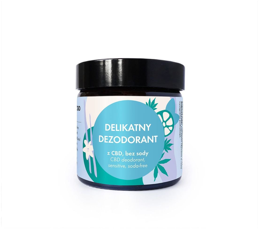 Lullalove Delikatny dezodorant z CBD 60ml