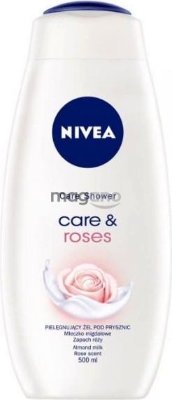 Nivea Care & Roses Żel pod prysznic (W) 500ML