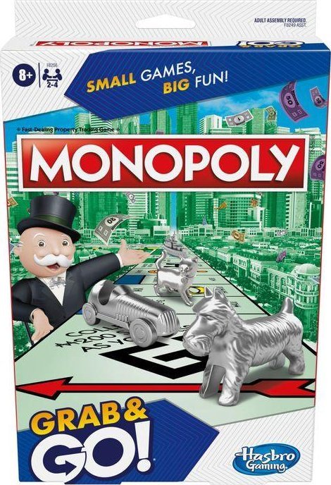 Monopoly Gra planszowa Monopoly: Grab & Go (edycja angielska)