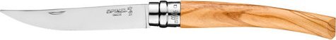 Opinel Kišeninis peilis plonais ašmenimis Opinel Nr.8 Alyvmedžio rankena